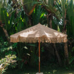Hand-knotted parasol - Jute - 250cm