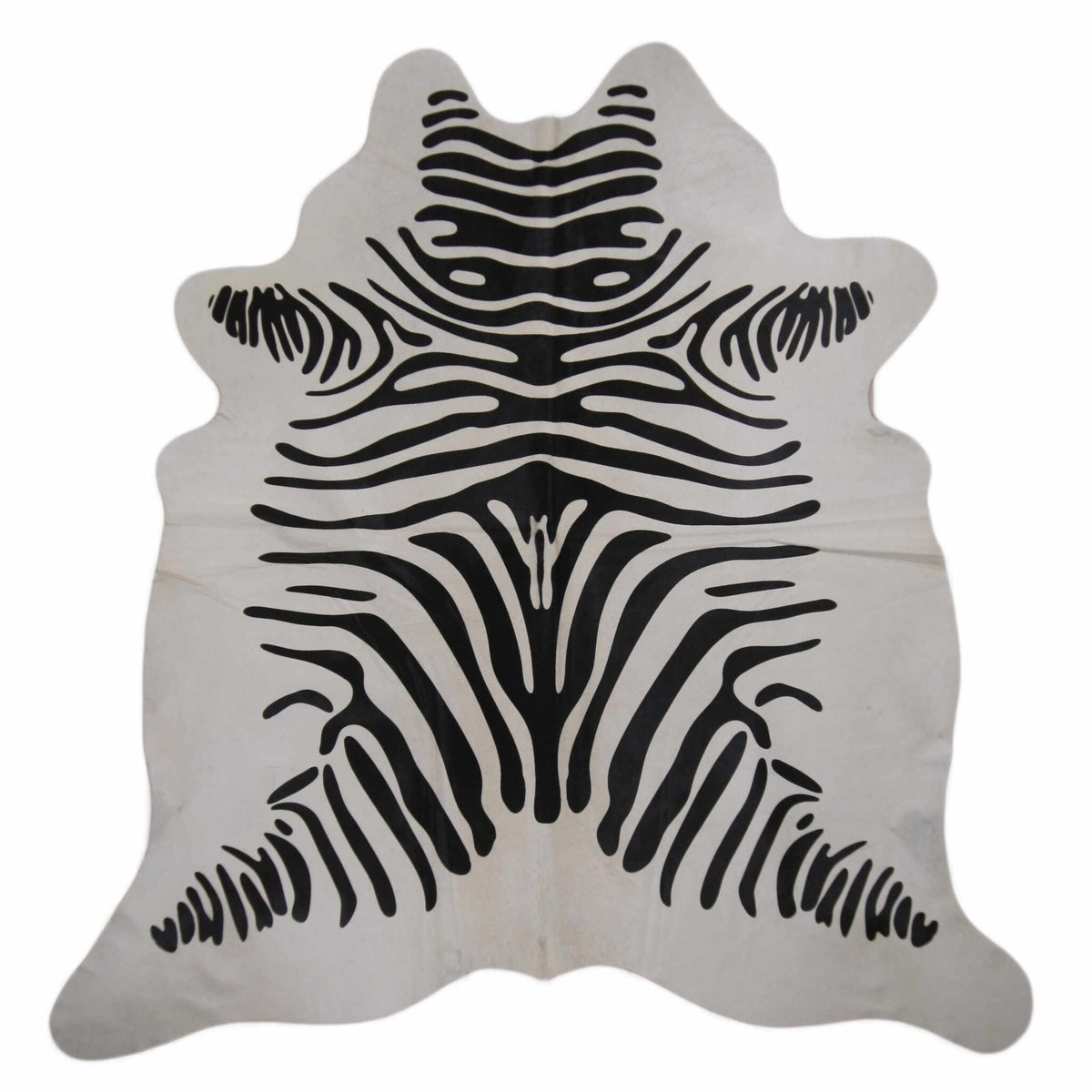 Koeienhuid met zebraprint